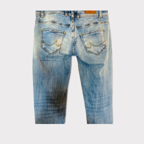 LTB Slim Blue Acid Wash Jeans Size 26 - Picture 3 of 6